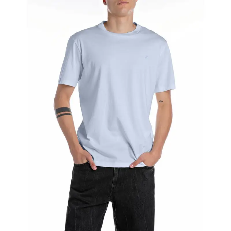 T-Shirt Azzurro Uomo M