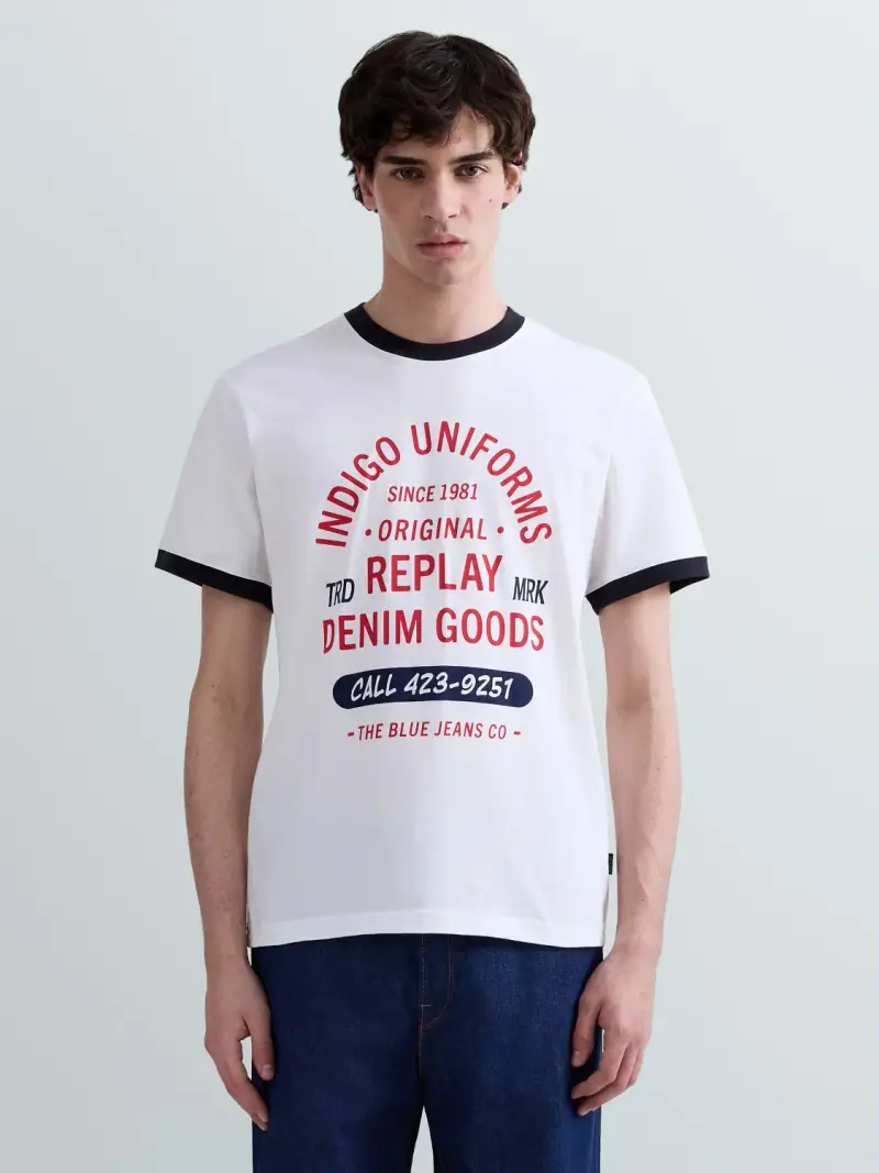 Replay T-shirt Grigio 4224801