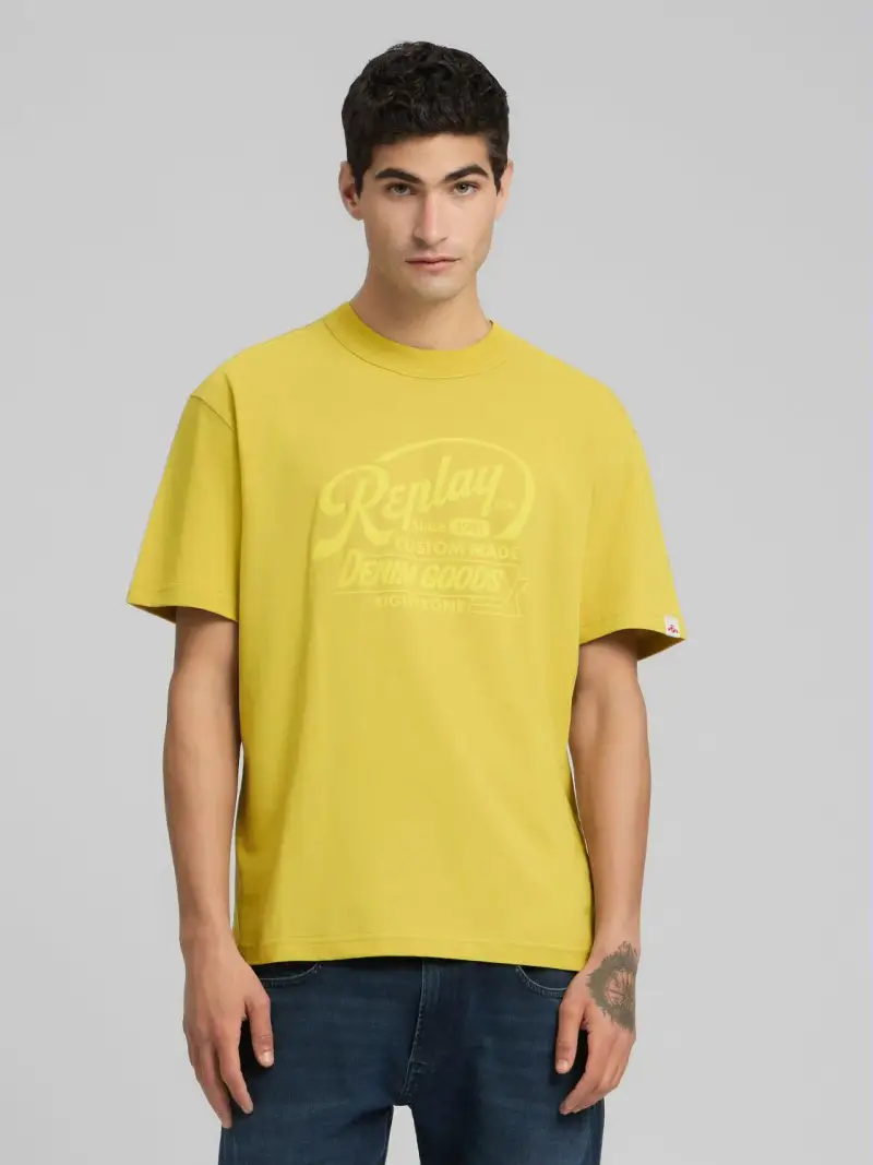 Replay T-shirt Giallo 3110508