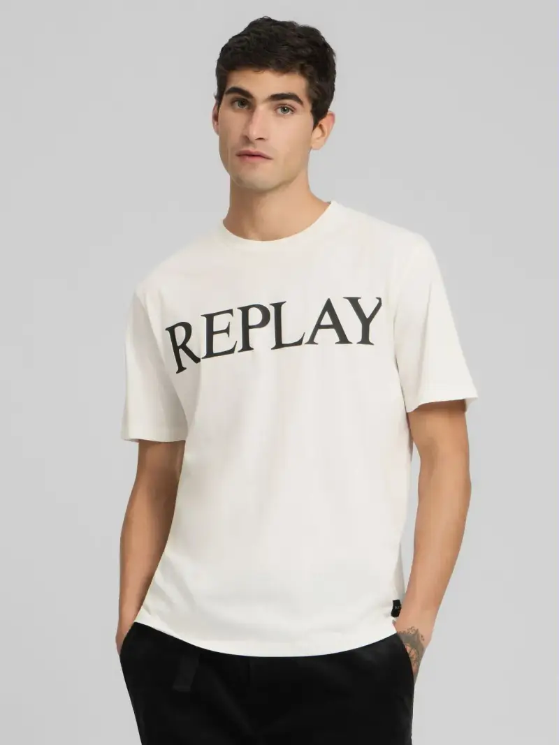 Replay T-shirt Grigio 3110476