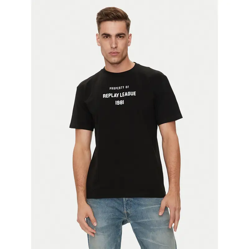 Replay T-shirt Nero 3694804