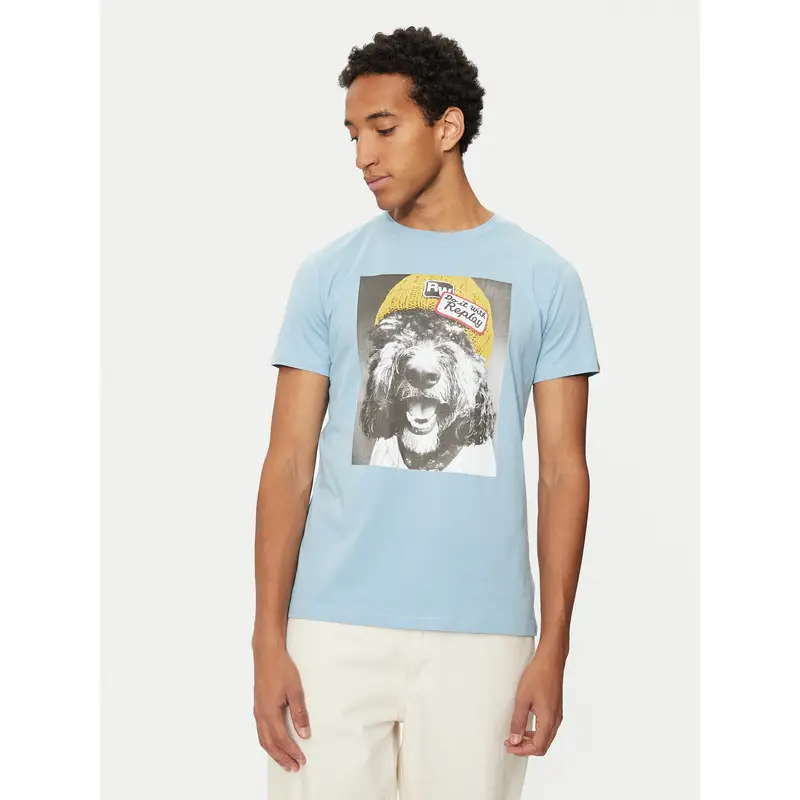 Replay T-shirt Blu 3968470