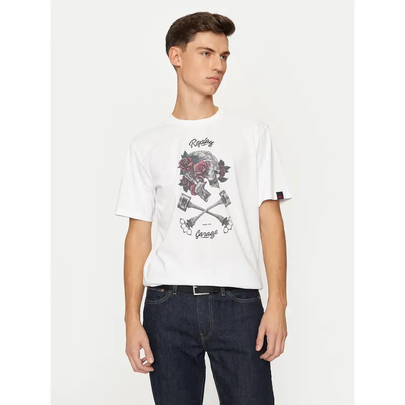 Replay T-shirt Bianco 3208676