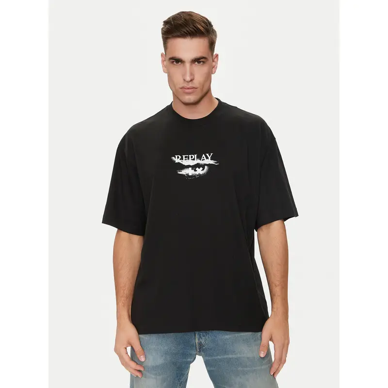 Replay T-shirt Nero 3208642