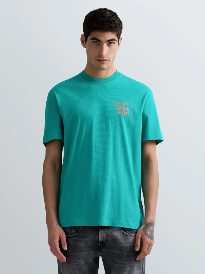 Replay T-shirt Azzurro 4352044