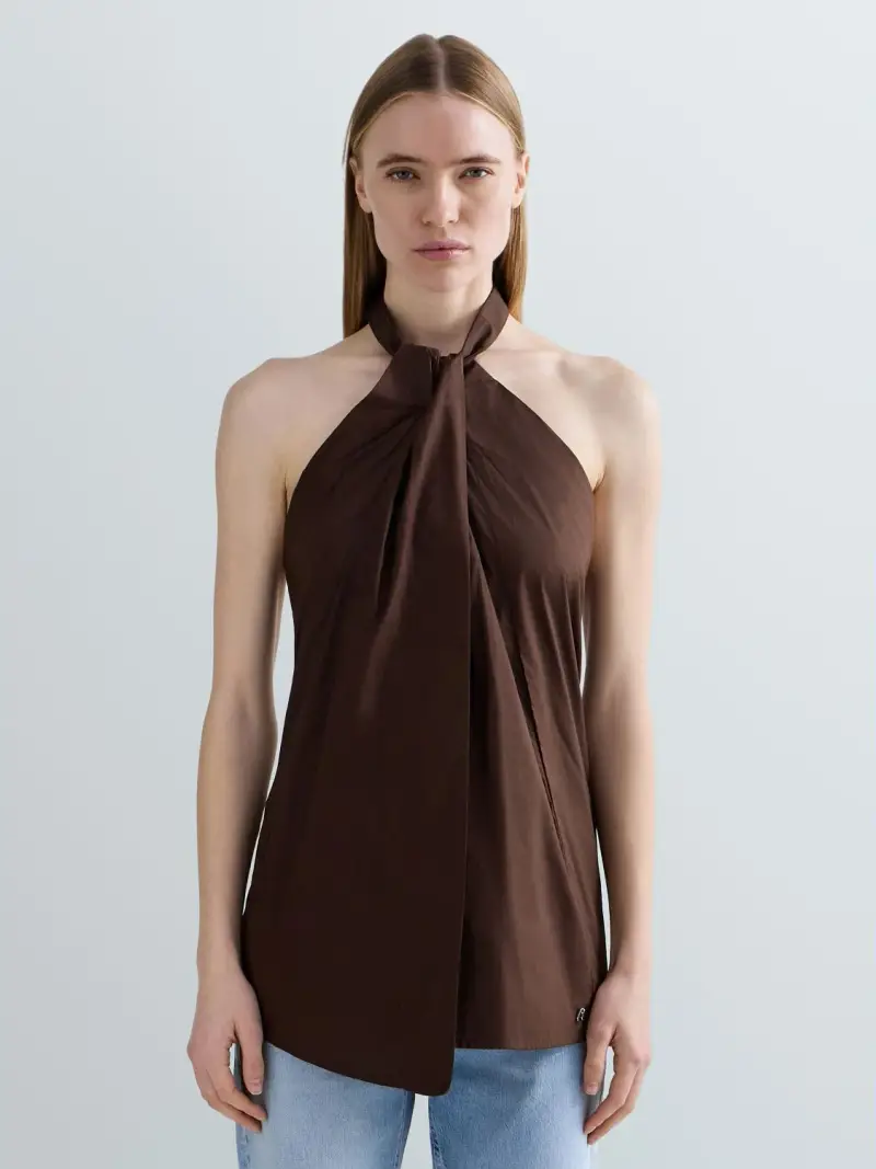 Replay Top Marrone 4224811