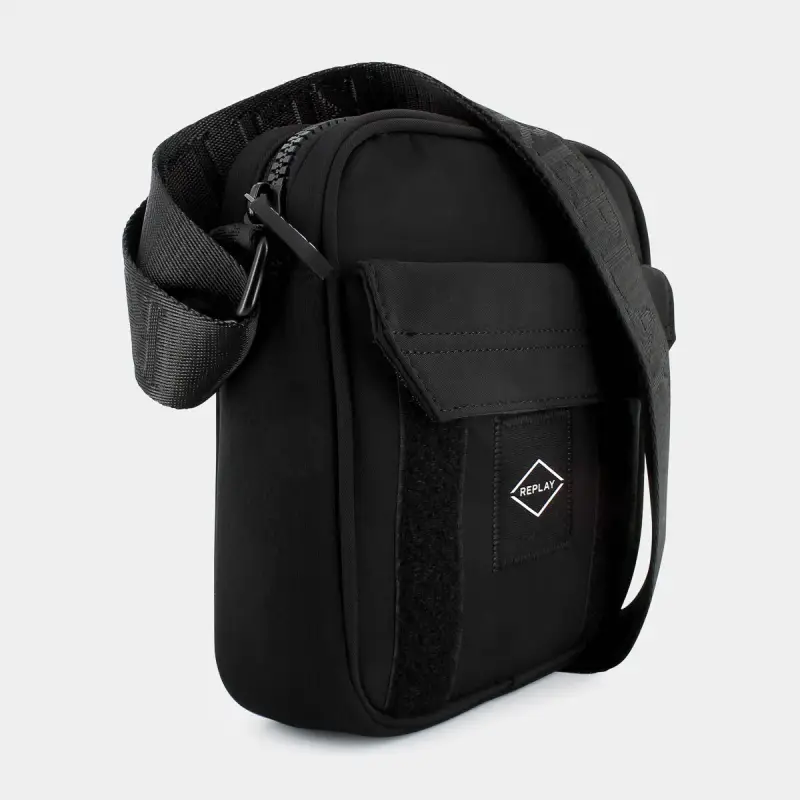 Tracolle Replay da Uomo, nero miniatura 2