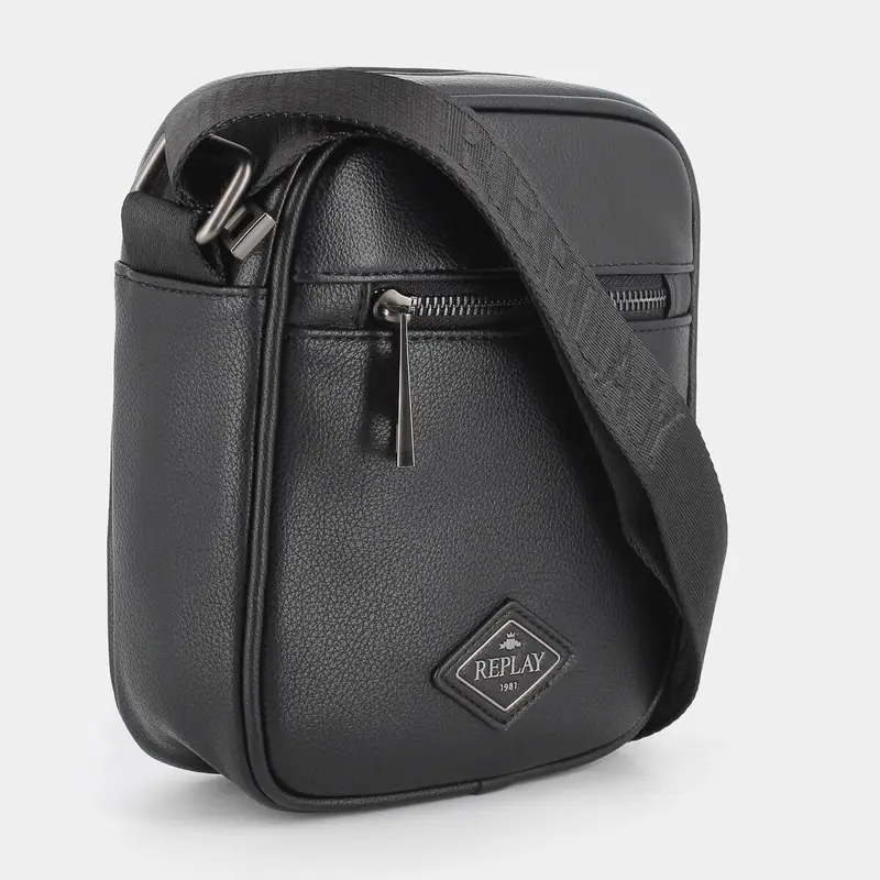 Tracolle Replay da Uomo, nero miniatura 2