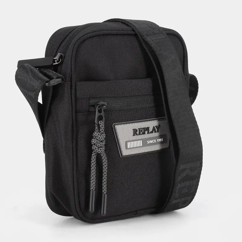 Tracolle Replay da Uomo, nero miniatura 2