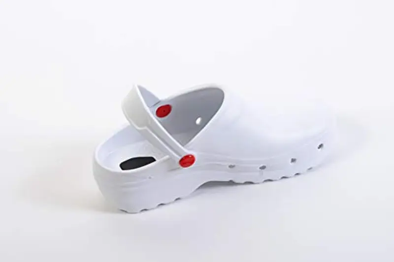 REPOSA Light Shock, Zoccoli Sanitari Donna Uomo in EVA, Suola Antiscivolo SRC Antibatterica e Laccetto Ribaltabile miniatura 2