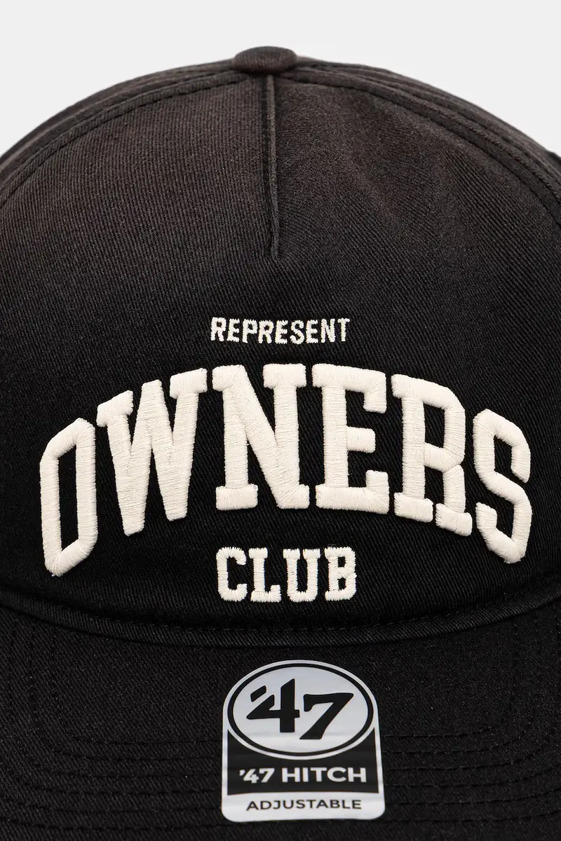 berretto da baseball in cotone Owners Nero miniatura 2