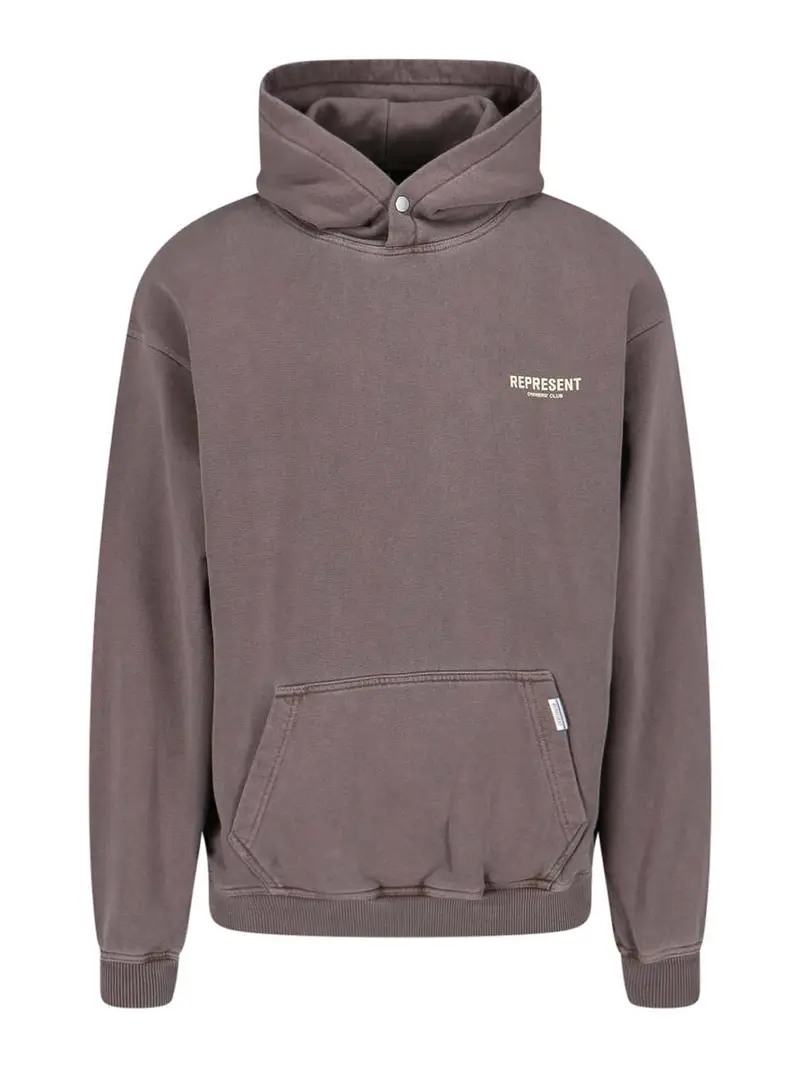 Felpa Cappuccio Owners Club Beige