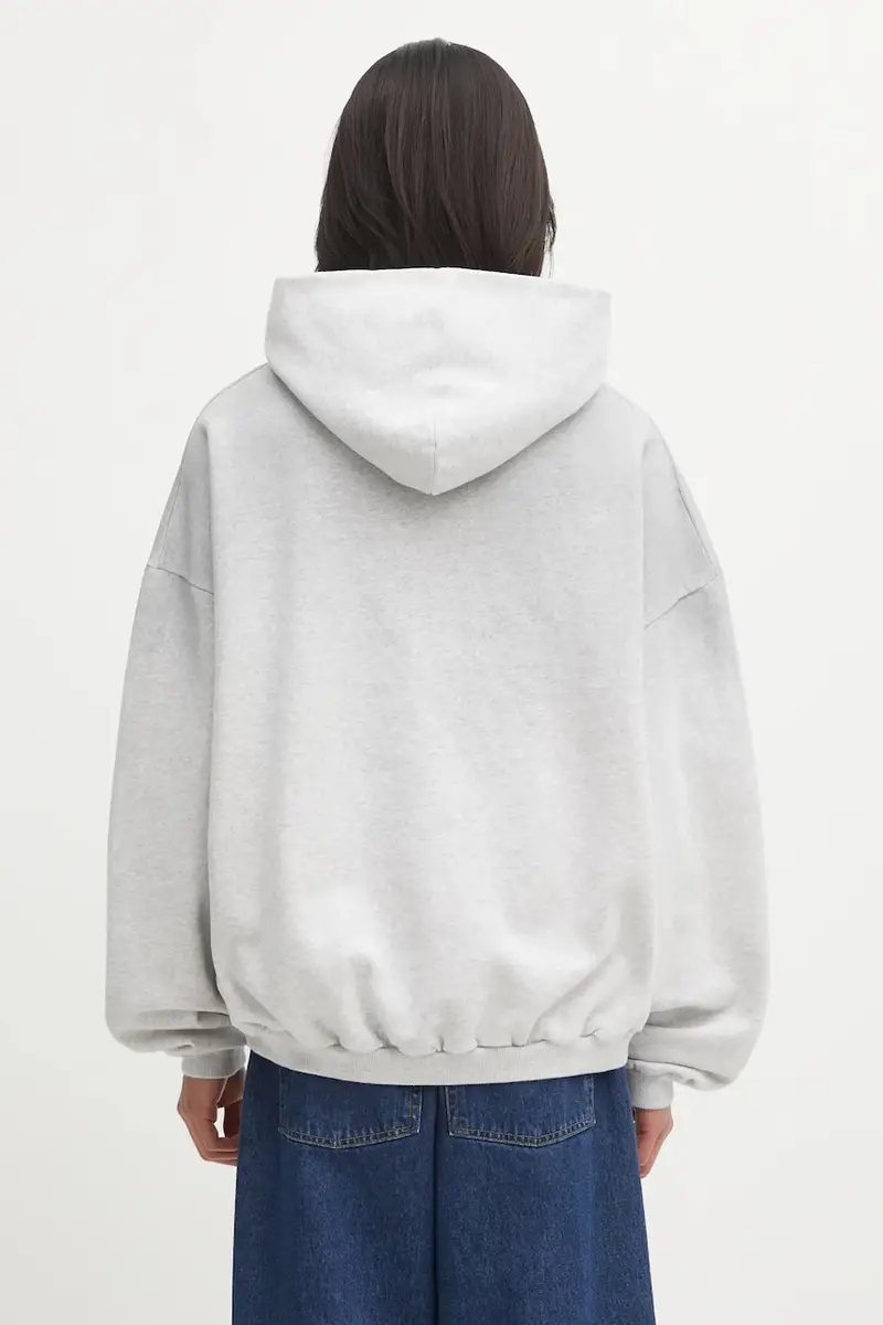 felpa in cotone Owners uomo colore grigio con cappuccio OCM100044.50 miniatura 3