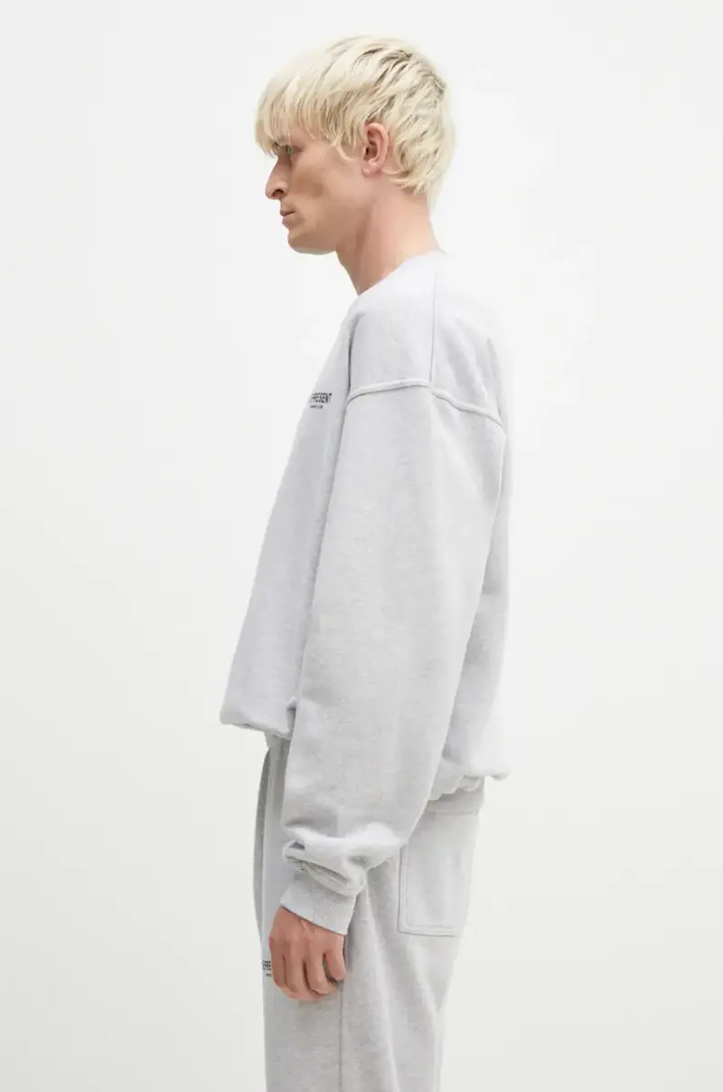 felpa in cotone Represent Owners Club Sweater uomo colore grigio OCM41115.158 miniatura 2