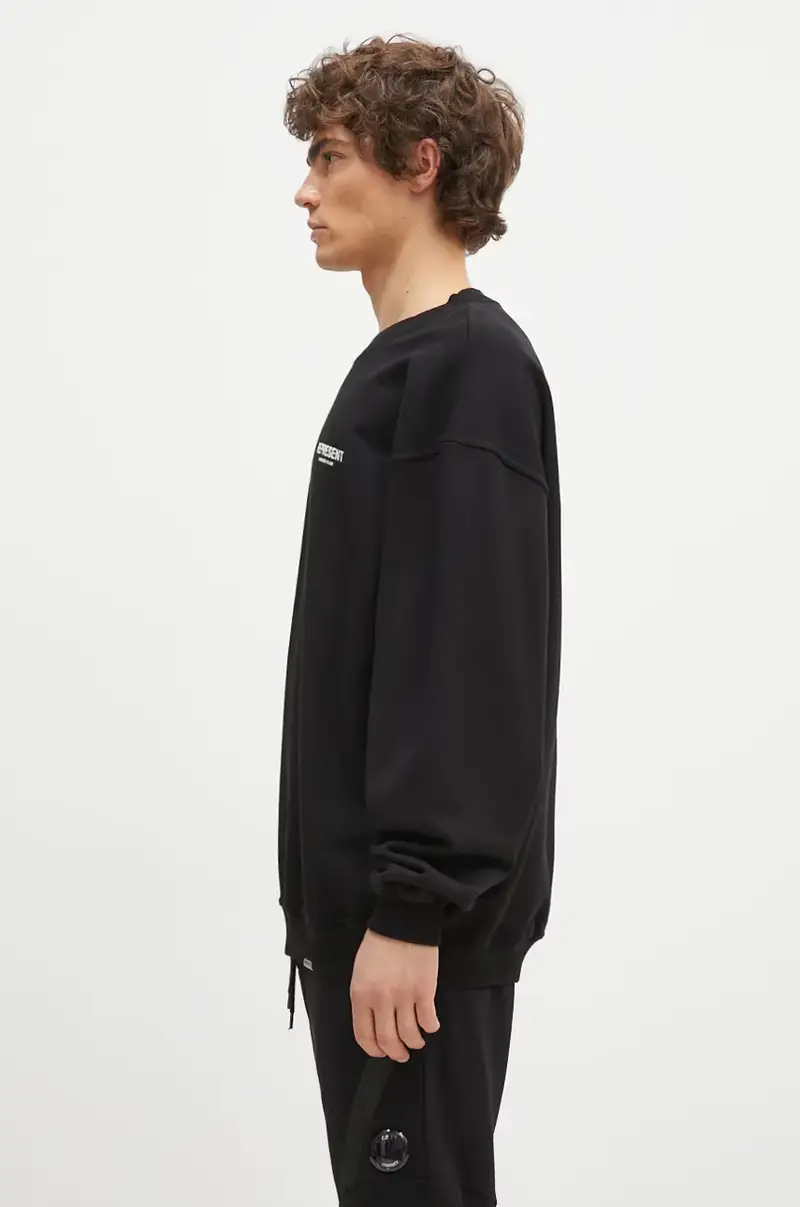 felpa in cotone Represent Owners Club Sweater uomo colore nero OCM41115.001 miniatura 2