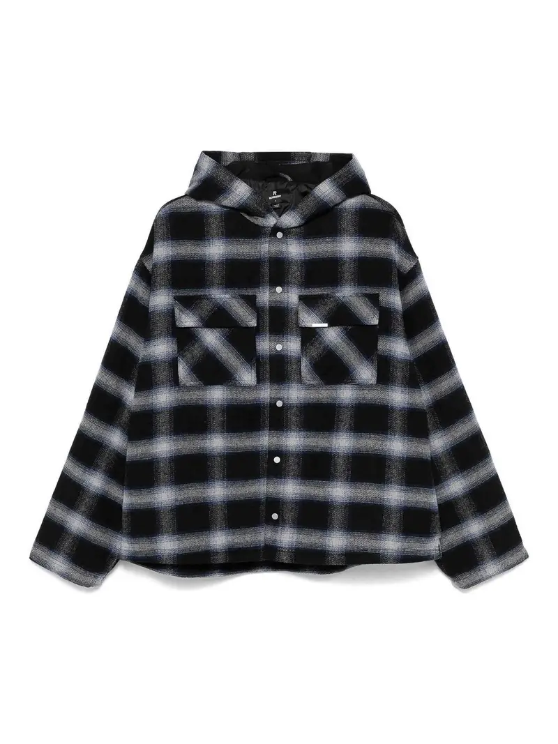 Overshert con cappuccio Blu