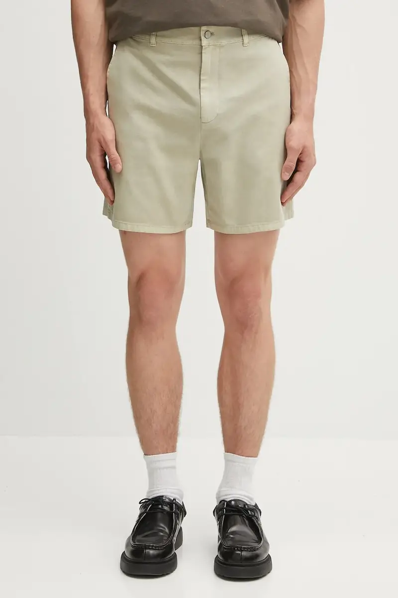 pantaloncini in cotone Cotton Tailored Short uomo colore beige MLM71013.25