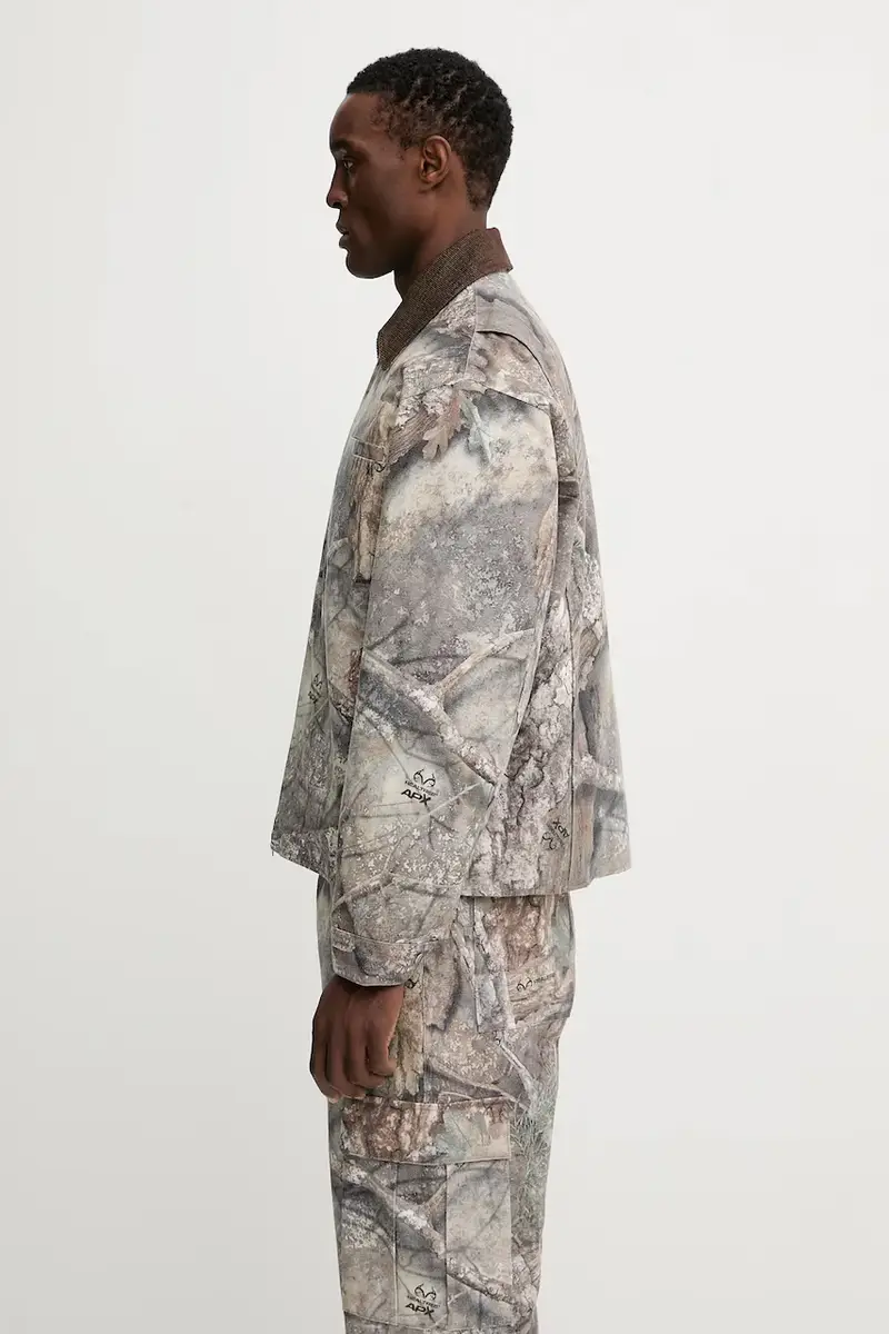 pantaloni in cotone Real Tree Camo uomo colore beige MLM100331.55 miniatura 2