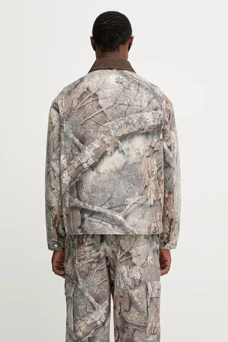 pantaloni in cotone Real Tree Camo uomo colore beige MLM100331.55 miniatura 3