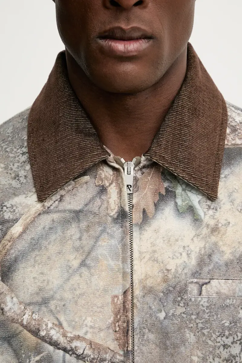 pantaloni in cotone Real Tree Camo uomo colore beige MLM100331.55 miniatura 5