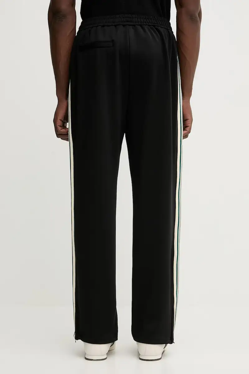 pantaloni tuta Taped Track uomo colore nero con applicazione MLM100774.01 miniatura 3