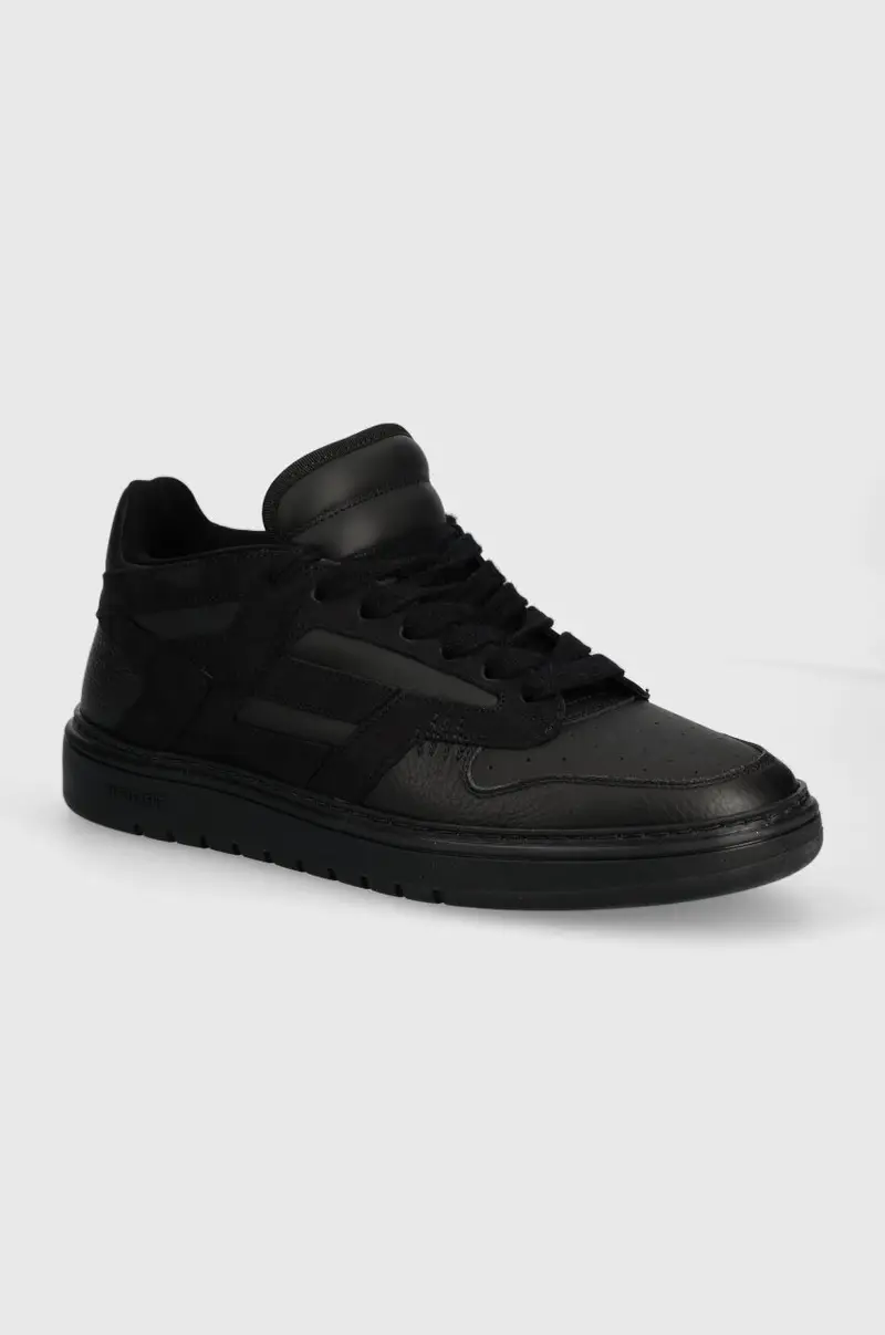 sneakers in pelle Reptor colore nero MC9001.100