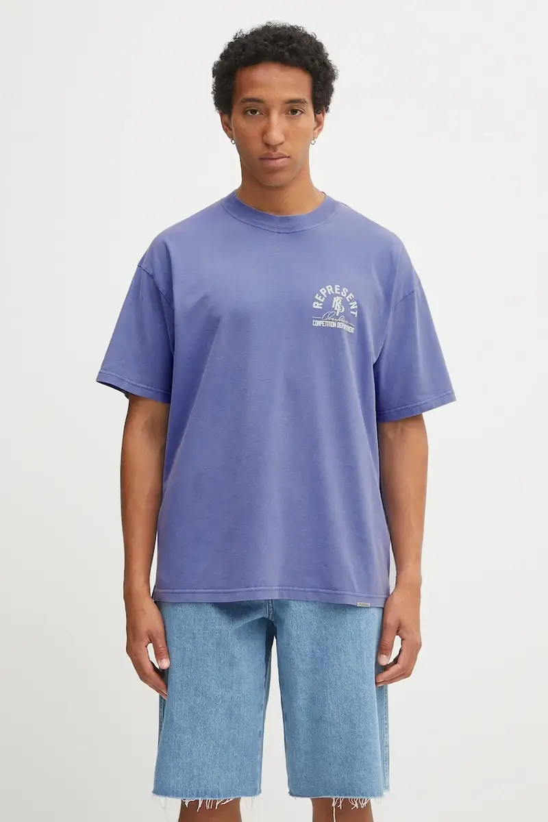 Represent T-shirt Uomo Blu 2246461