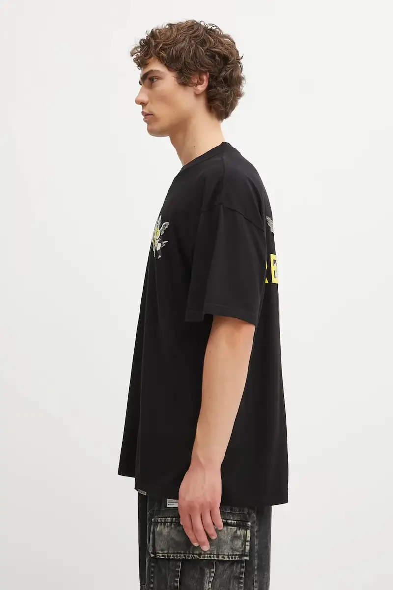 Represent T-shirt Uomo Nero 2584514 miniatura 2