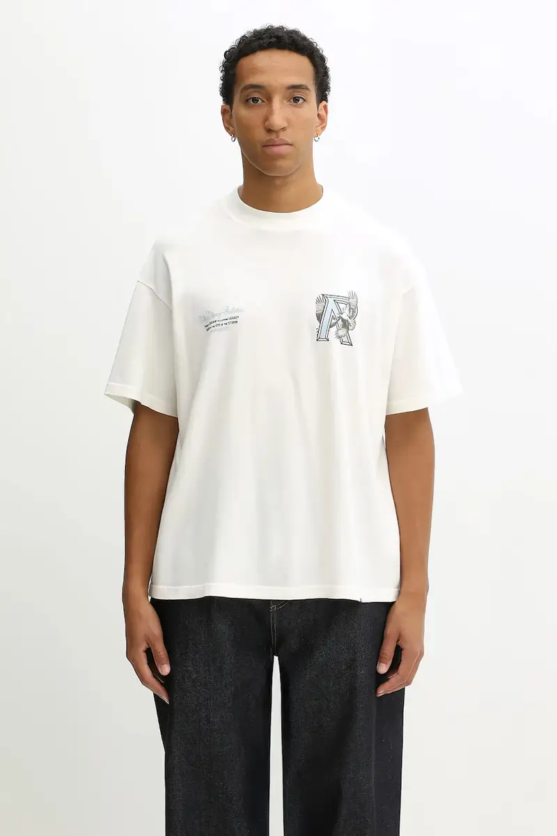 Represent T-shirt Uomo Beige 2808621 miniatura 3