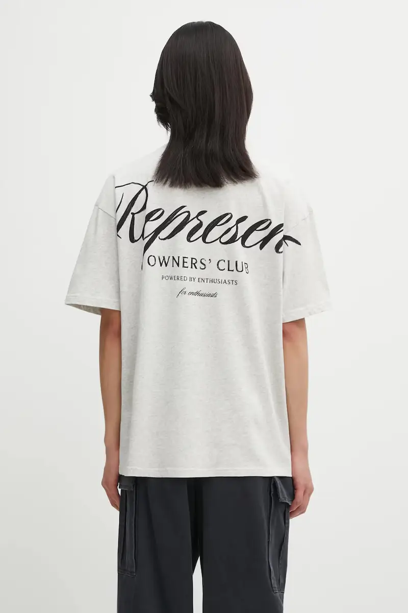 Represent T-shirt Uomo Grigio 2700431