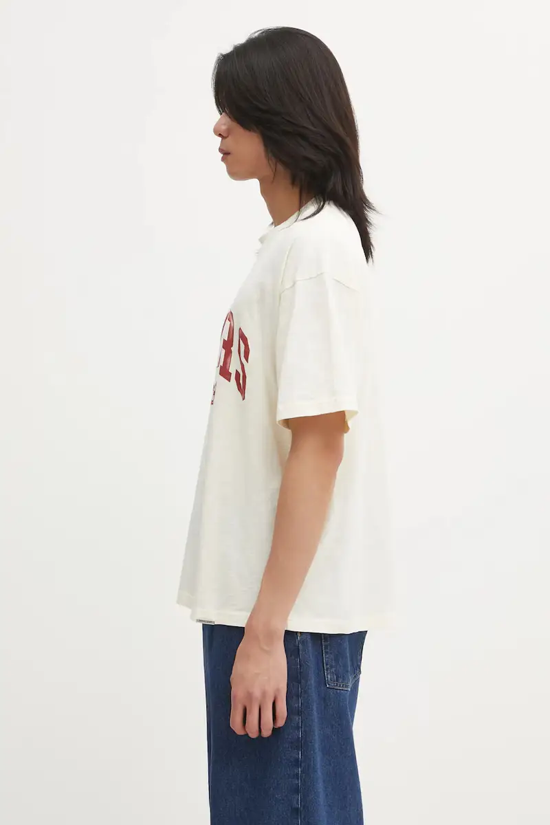 Represent T-shirt Uomo Beige 3830396 miniatura 2