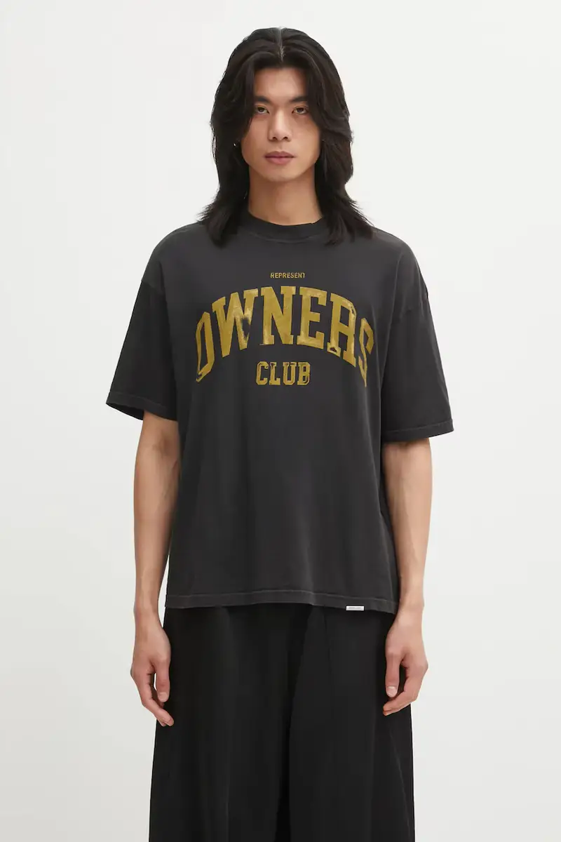 Represent T-shirt Uomo Grigio 3816968