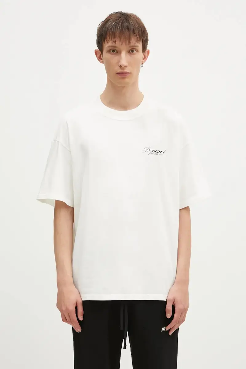 Represent T-shirt Uomo Bianco 2244175