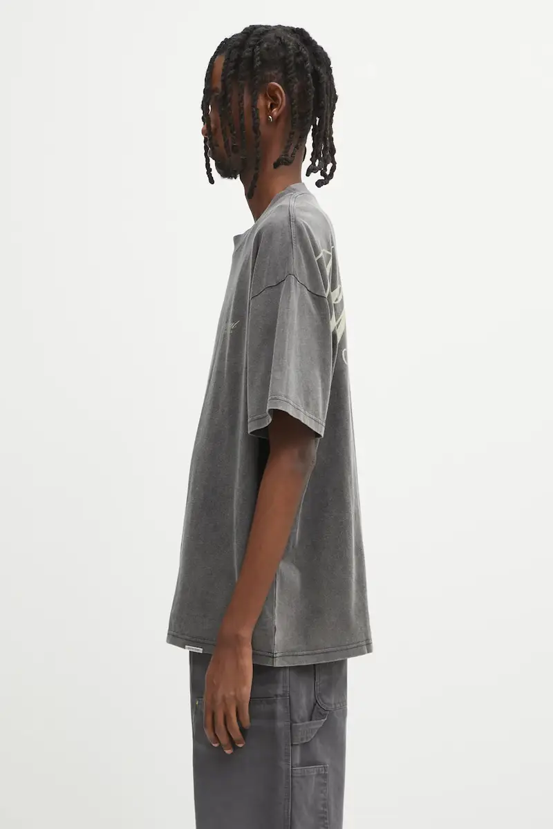 Represent T-shirt Uomo Grigio 3171873 miniatura 2