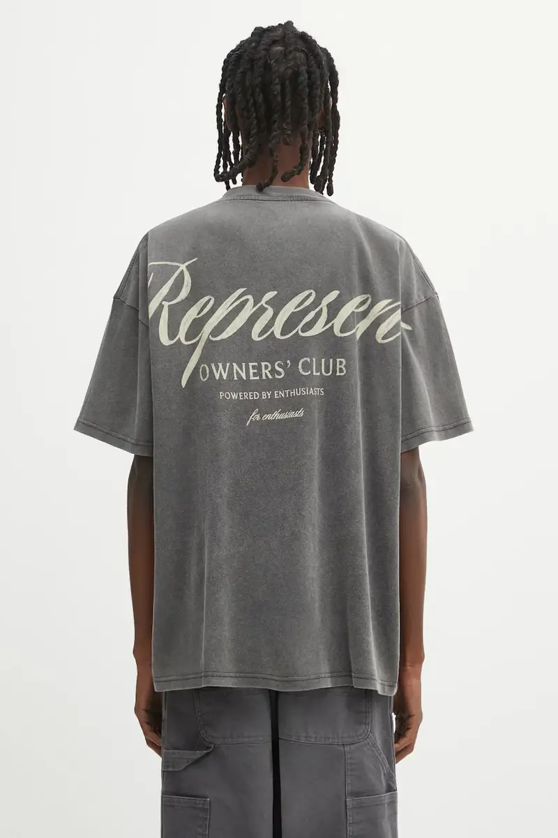 Represent T-shirt Uomo Grigio 3171873