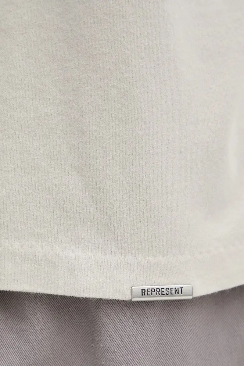 Represent T-shirt Uomo Beige 3527792 miniatura 5