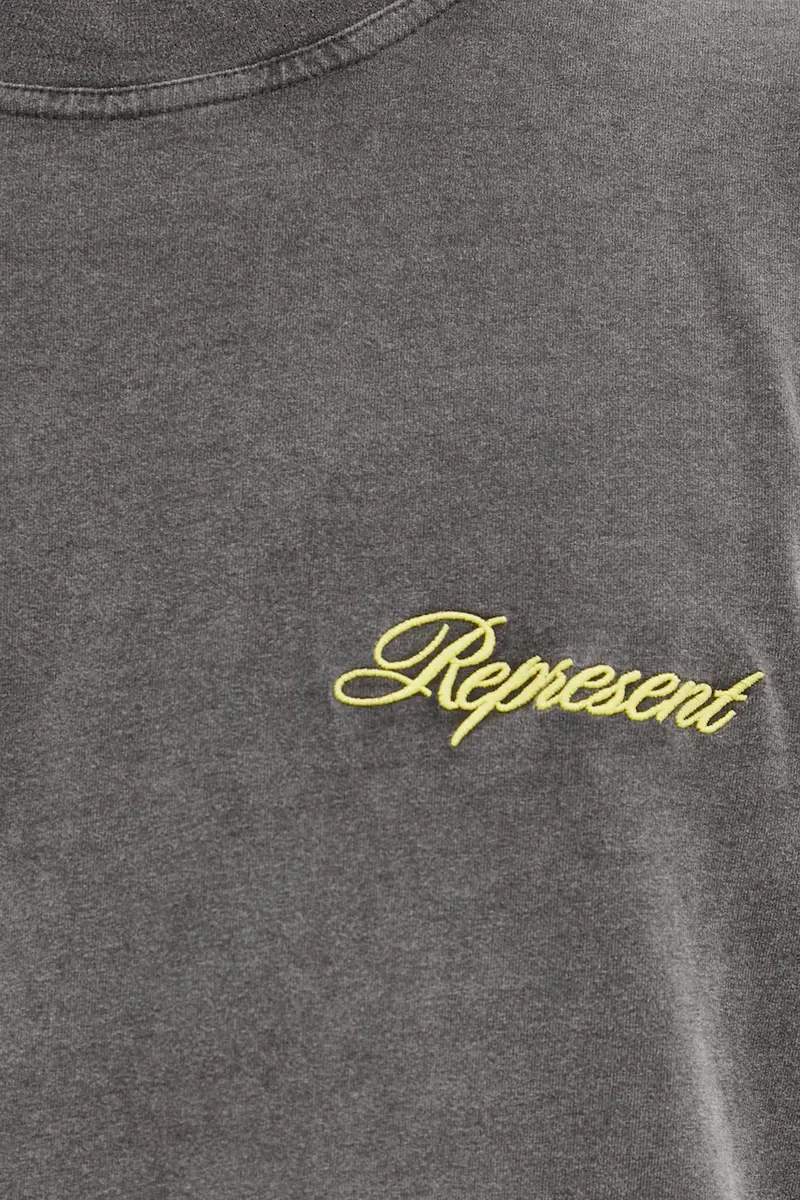 Represent T-shirt Uomo Grigio 3527937 miniatura 4