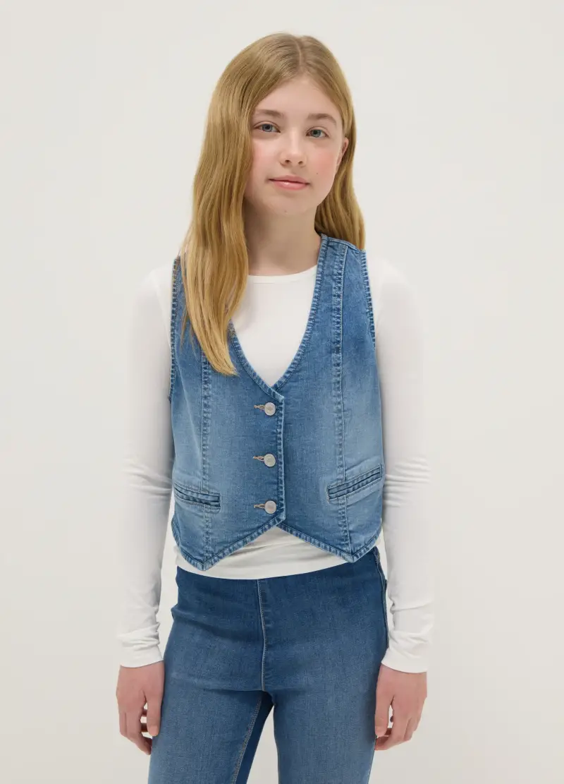 REPUBLIC OF DENIM Gilet Ragazza Denim 4022120