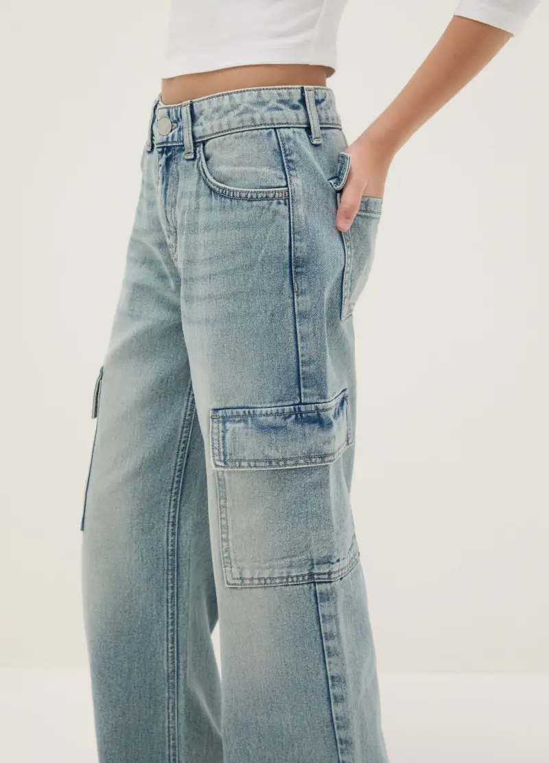 REPUBLIC OF DENIM Jeans Ragazza Blu 4103443 miniatura 3