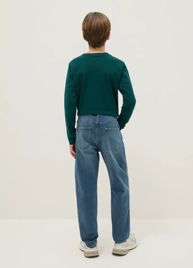 REPUBLIC OF DENIM Jeans Bambino Blu 4154161 miniatura 2