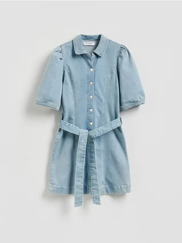 Abito in jeans - blu