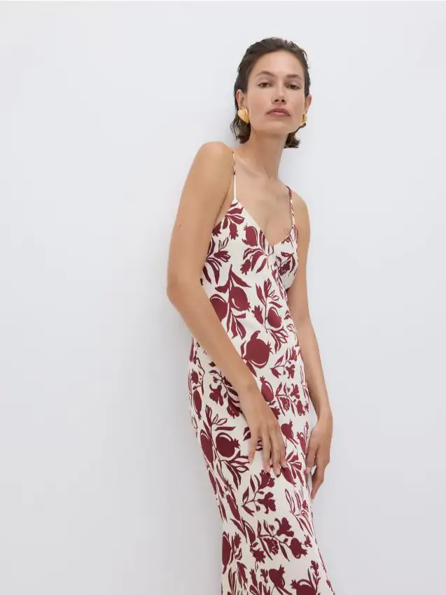 Abito in viscosa Circulose® - multicolore