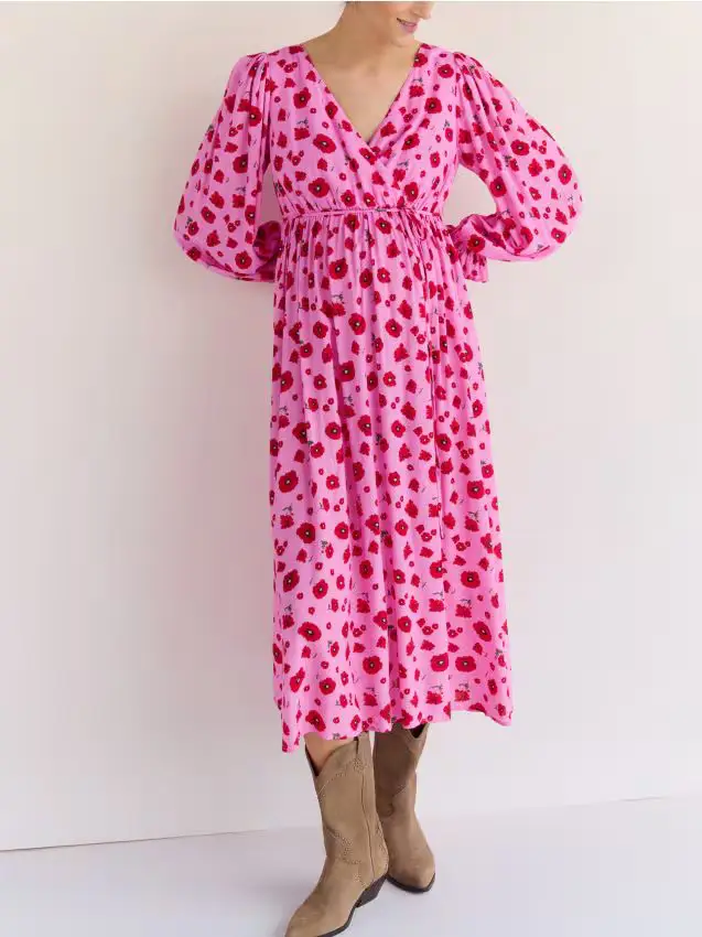 Abito in viscosa - multicolore