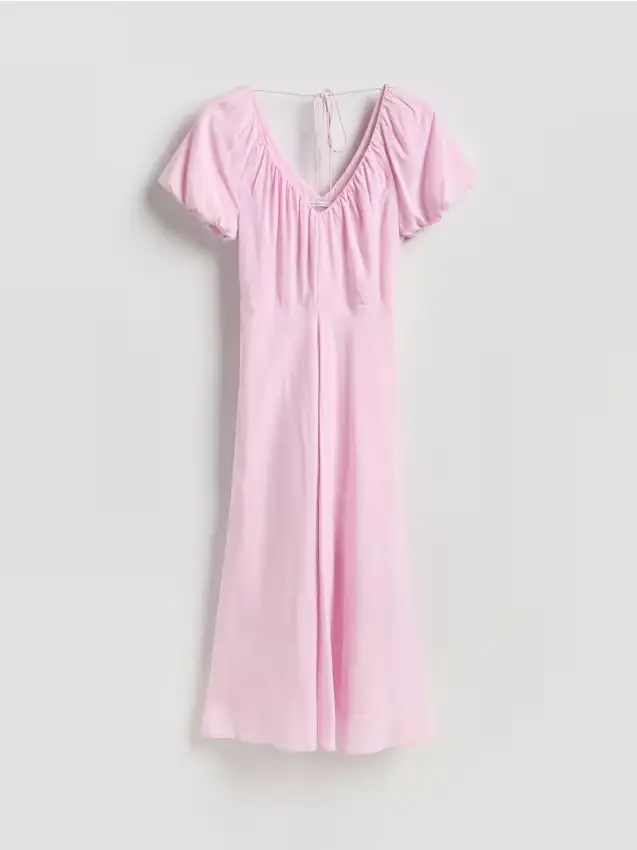 Abito in viscosa - rosa
