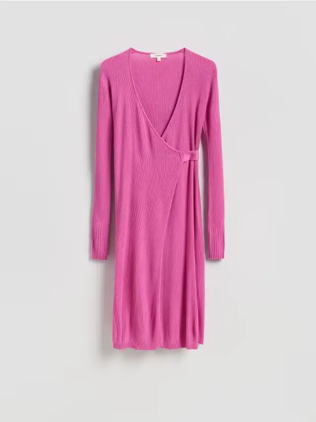 Abito in viscosa - rosa