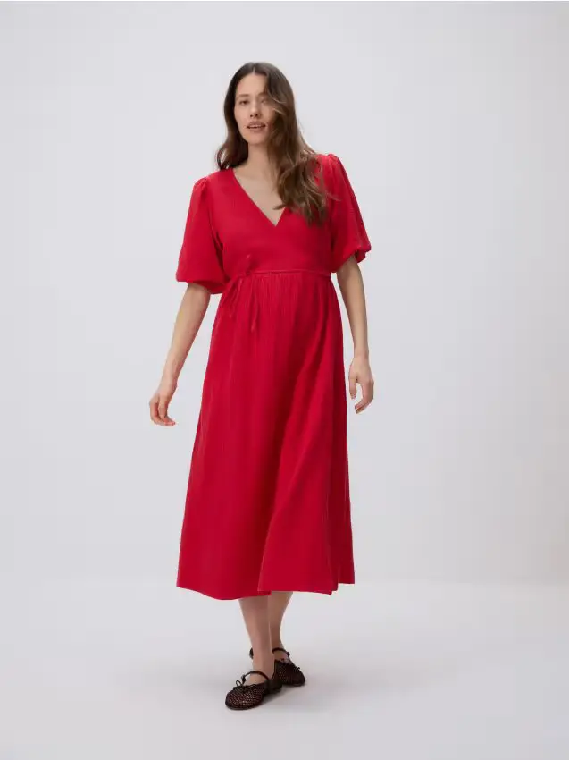 Abito maxi - rosso