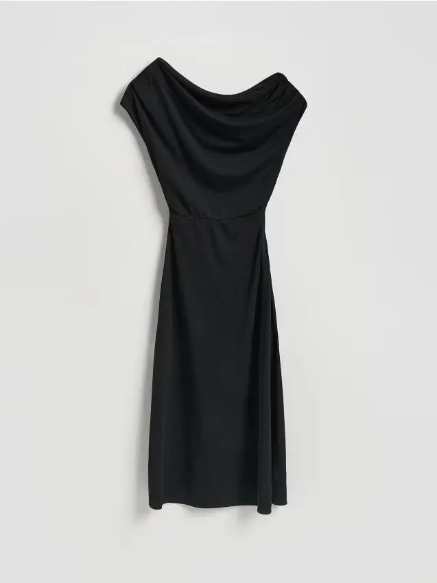 Abito midi - nero