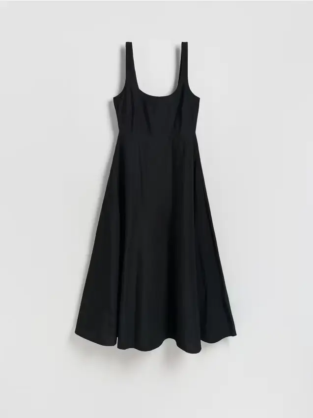 Abito midi - nero