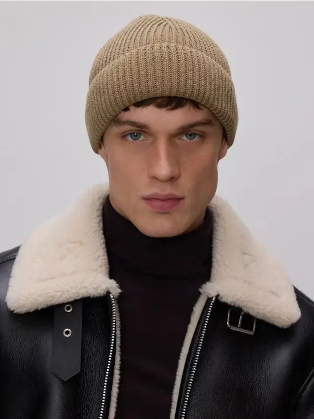 Beanie - beige