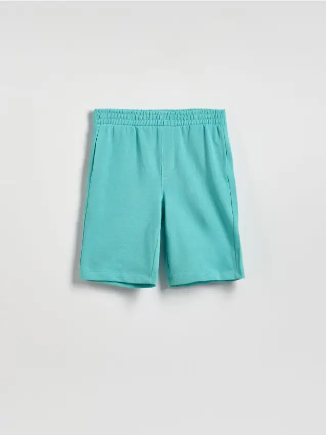 Bermuda di cotone - verde menta